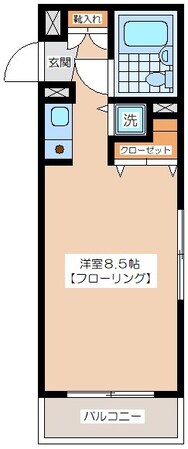 エスタ梅ヶ丘の物件間取画像